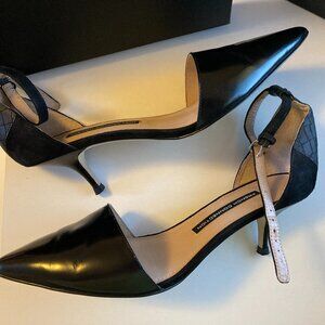 French Connection black kitten heels 9 or 9.5